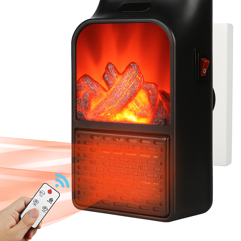 Calentador eléctrico de enchufe portátil